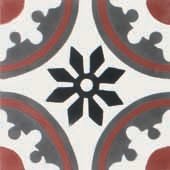 BALDOSA MOSAICO HIDRAULICO 20X20 MODELO 8C (COLORES 101, 201, 202, 303) - CDL